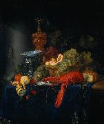 Pieter de Ring Still Life with a Golden Goblet oil on canvas